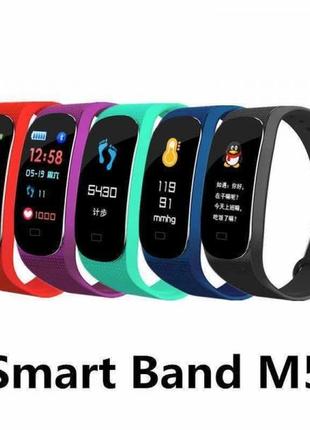 Фитнес браслет m5 band smart watch bluetooth 4.2, шагомер, фитнес трекер, пульс, монитор сна3 фото