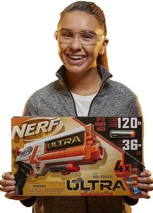 Нерф ультра 4  nerf ultra four dart blaster3 фото