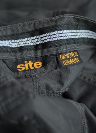 Site робочі будівельні штани брюки покрівельні engelbert strauss dewalt snickers apache blacklader scruffs 34 l 50 сірі з навісними кишенями9 фото