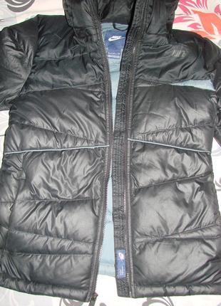 Пуховик nike alliance 550 hooded з капюшоном, жіночий