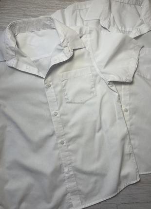 Набор белых тенисок, 140см, 10 лет2 фото