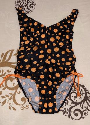 Новый купальник в горошек