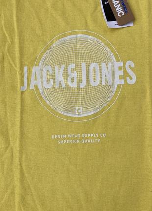Жовта котонова чоловіча футболка, с2 фото
