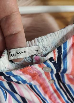 Платье в полоску от tu, размер 5xl