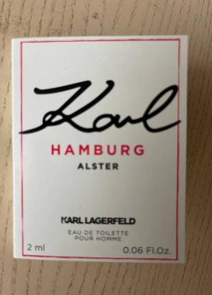 Парфюм мужской karl lagerfeld edt karl hamburg alster. акция 1+1=3