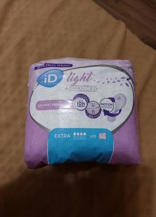 Урологические прокладки id light extra 10 шт