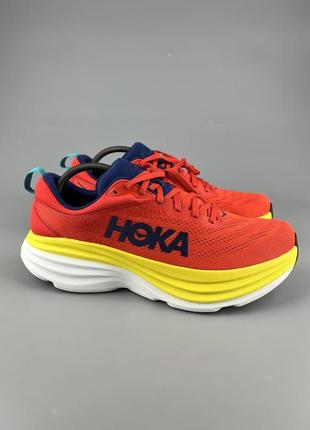 Мужские беговые кроссовки hoka one bondi 8 running shoes men's us 11.5d 1123202 rafl