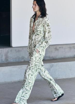Костюм вільного крою zara в стилі casual