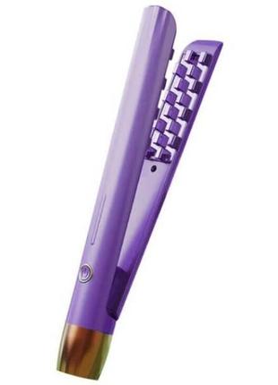 Щипці для волосся надання об'єму fluffy clip фіолетові
