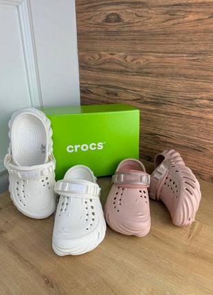 Женские кроксы crocs echo clog2 фото