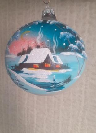 Слой 80 мм, стекло, роспись