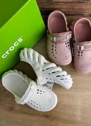 Стильні крокси crocs echo clog