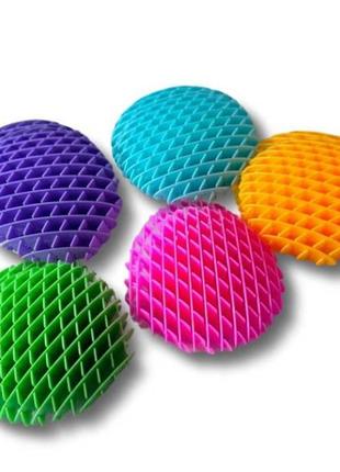 Антистресс трансформер червь непоседа fidget worm оранжевый