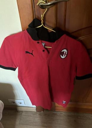 Коллекционное поло puma ac milan