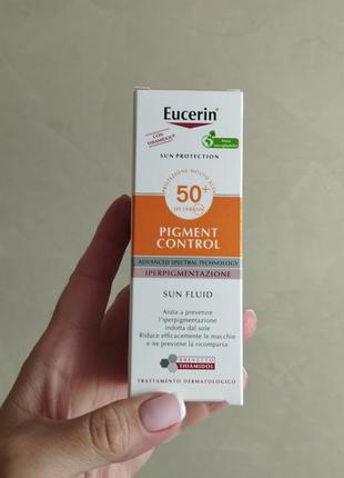 Флюид крем eucerin spf 50