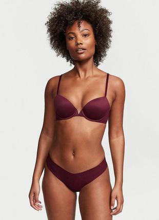 Набор трусики стринги victoria’s secret бесшовные  оригинал  виктория сикрет цвет трусиков на выбор8 фото