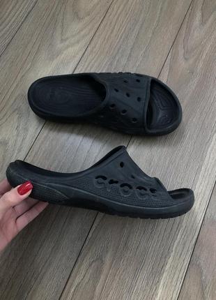 Crocs сланці оригінал 🐊 чорні