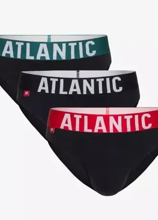Мужские трусы слипы atlantic набор2 фото