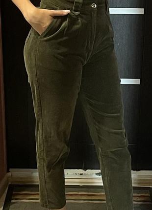 Брюки вельветовые