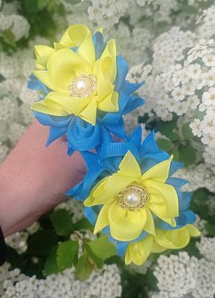 Обруч в патриотических цветах