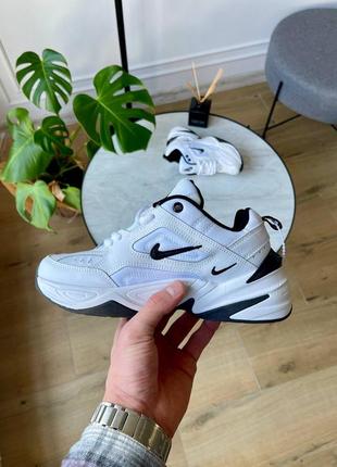 Кроссовки nike m2k tekno white black4 фото