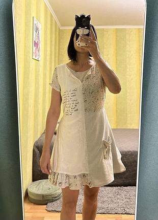 Ian mosh-испанское хлопковое платье