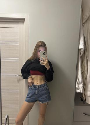 Шорти джинсові bershka