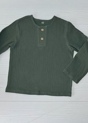 Костюм мусліновий дитячий для хлопчика (сорочка і штани) кmxssht-142 фото