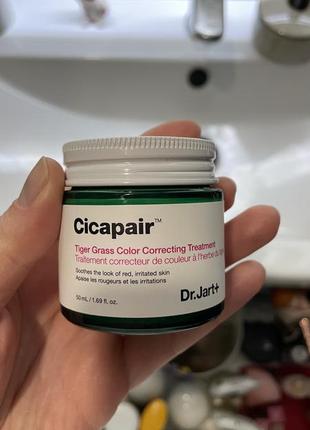 Dr.jart корректирующий крем для лица - cicapair tiger grass color correcting treatment - 50ml2 фото