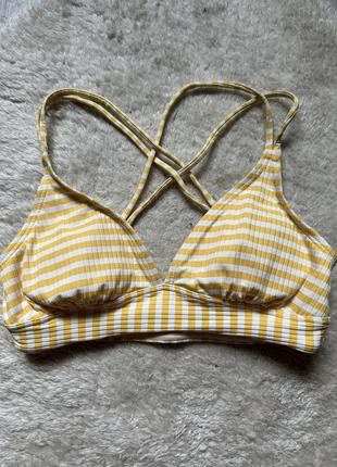 Топ верх від купальника полосатий