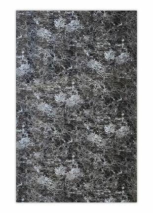 Декоративная пвх плита серый темно-серый мрамор 1,22х2,44мх3мм sw-00001407