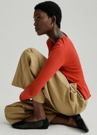 Балетки сетчатую massimo dutti
