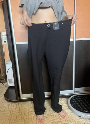 Новые базовые шикарные женские классические базовые брюки брючки штаны батал стрейч 222 фото