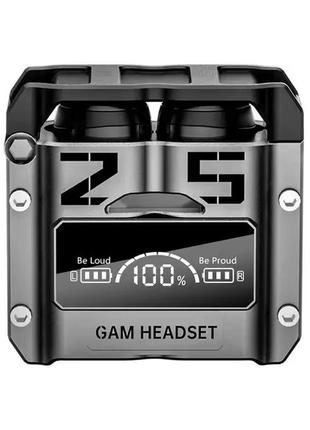 Бездротові bluetooth-навушники tws m 25 чорні