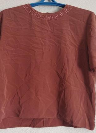 Блуза с римским орнаментом🤎