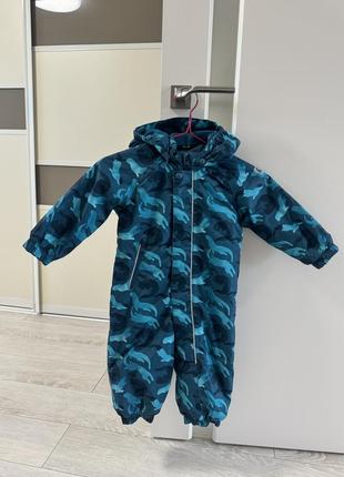 Комбинезон зимний reima puhuri pro+ 80 см (+6см)