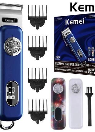 Профессиональная машинка kemei km-1895 для барберов