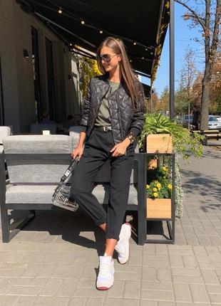 Женская укороченная легкая куртка2 фото