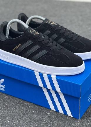 Мужские черные кроссовки adidas адидас2 фото