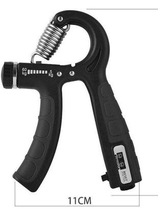 Кистевой эспандер с регулировкой нагрузки 60 кг