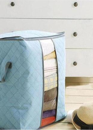 Органайзер кофр для зберігання постільного та одягу6 фото