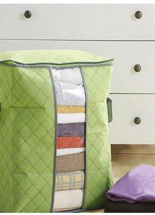 Органайзер кофр для зберігання постільного та одягу4 фото