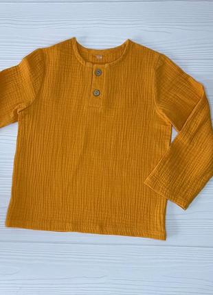Костюм муслиновый детский для мальчика (рубашка и штаны) кmxssht-172 фото