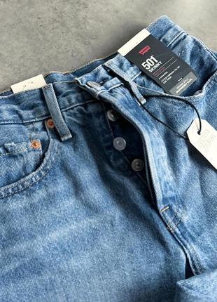 Жіночі джинси levi's 501 skinny premium4 фото