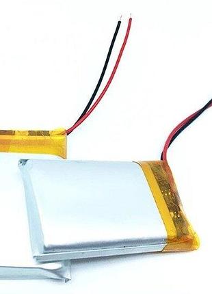 Аккумулятор литий-полимерный 800mah 3.7v 802540