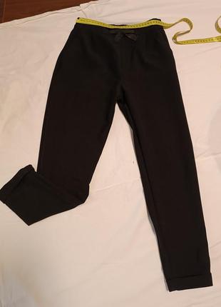 Брюки для девочки, классический модерн, черные, новые. h&amp;m