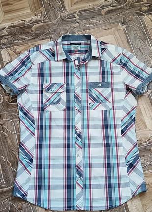 Брендовая рубашка в клеточку next