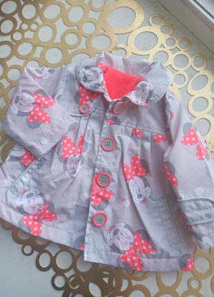 Стильний плащик мінні маус