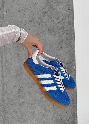 Женские кроссовки gazelle blue