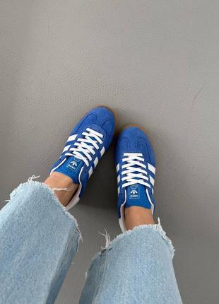 Женские кроссовки gazelle blue10 фото